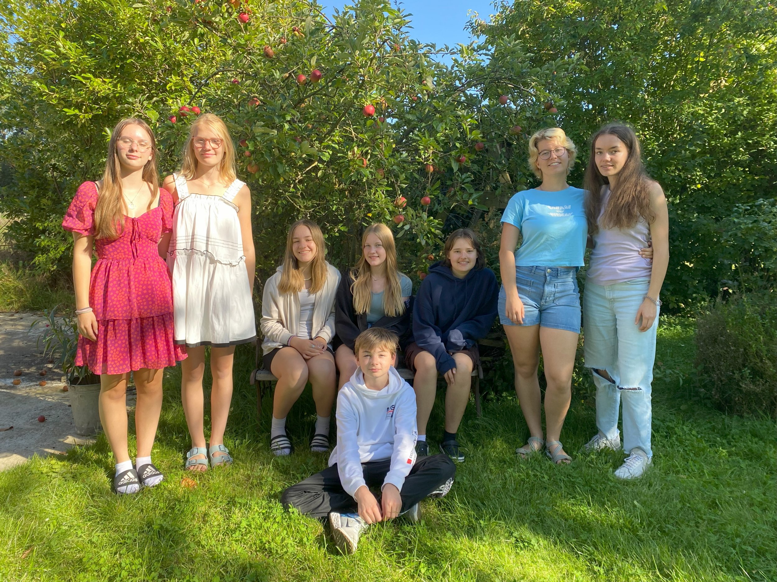 Gruppenfoto Schlichtungsteam der Elsa-Brändström-Schule Hannover