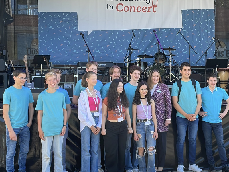 Fulminanter Auftritt der ebs-Band beim Tag der Niedersachsen