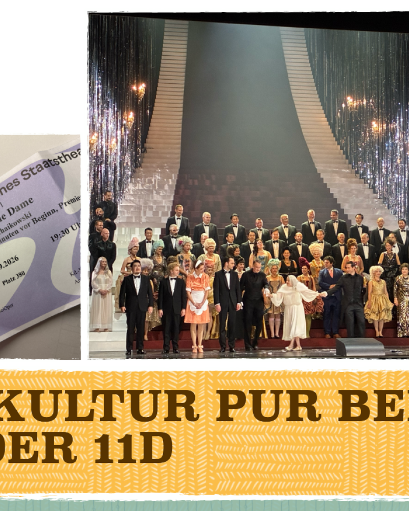 Kultur Pur bei der 11D