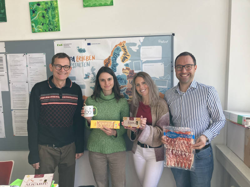 Mathematik-Unterricht im europ&auml;ischen Dialog - Erasmusbesuch aus Valencia