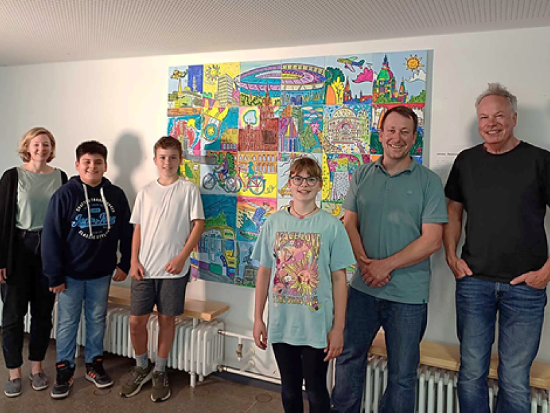 Unser Hannover - ein Kunstprojekt mit dem Künstler Tim Davies